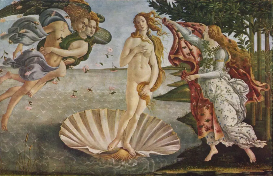 El nacimiento de Venus — Uffizi Galleries